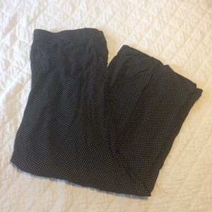 Vintage feel wide leg flowy palazzo pants XL